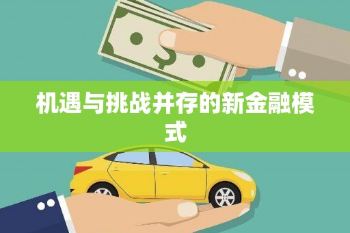 东川机遇与挑战并存的新金融模式