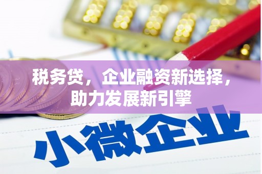 东川税务贷，企业融资新选择，助力发展新引擎