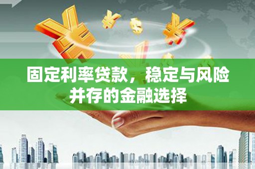 东川固定利率贷款，稳定与风险并存的金融选择