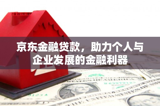 东川京东金融贷款，助力个人与企业发展的金融利器