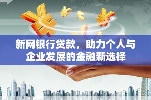 东川新网银行贷款，助力个人与企业发展的金融新选择