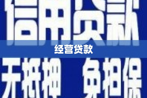 东川经营贷款