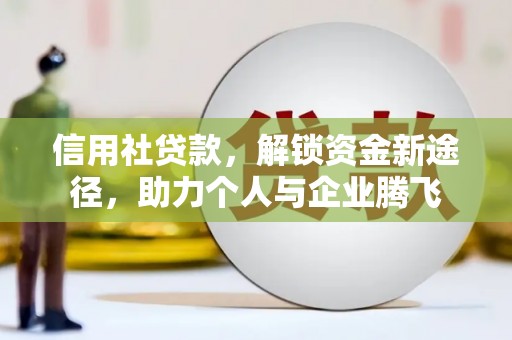 东川信用社贷款，解锁资金新途径，助力个人与企业腾飞