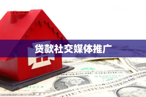 东川贷款社交媒体推广