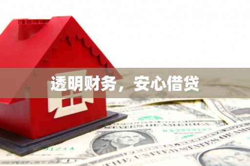 东川透明财务，安心借贷