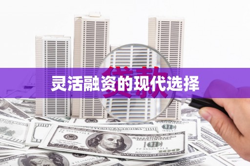东川灵活融资的现代选择