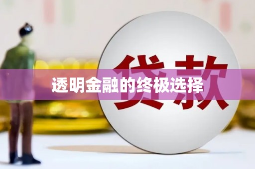 东川透明金融的终极选择